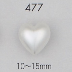 477 Pearl-like Urea Material With Half-ring Shank Button DAIYA BUTTON