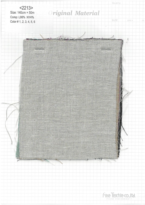 2213 Linen Chambray[Textile / Fabric] Fine Textile