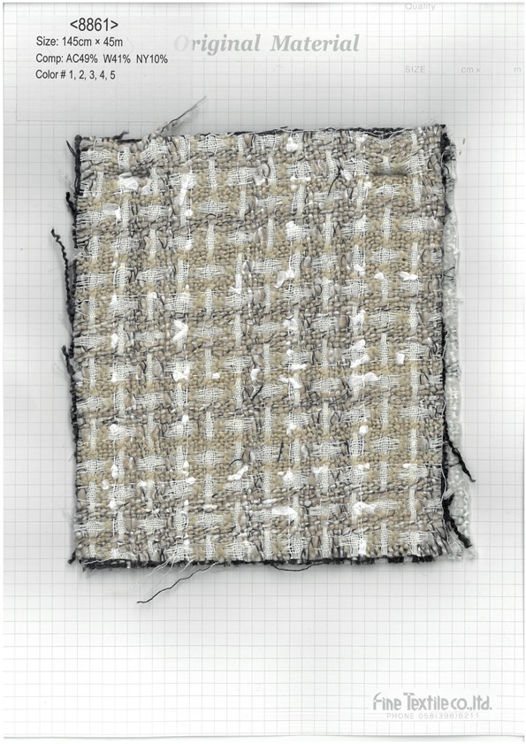 8861 Fancy Tweed[Textile / Fabric] Fine Textile