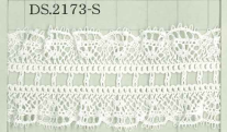 DS2173-S Stretch Lace Frill Lace Ladder Lace 32mm Daisada