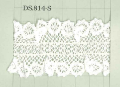 DS814-S Stretch Lace Frilled Lace 40mm Daisada