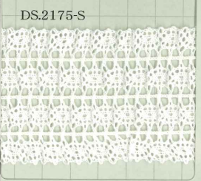 DS2175-S Stretch Lace Frilled Lace 48mm Daisada