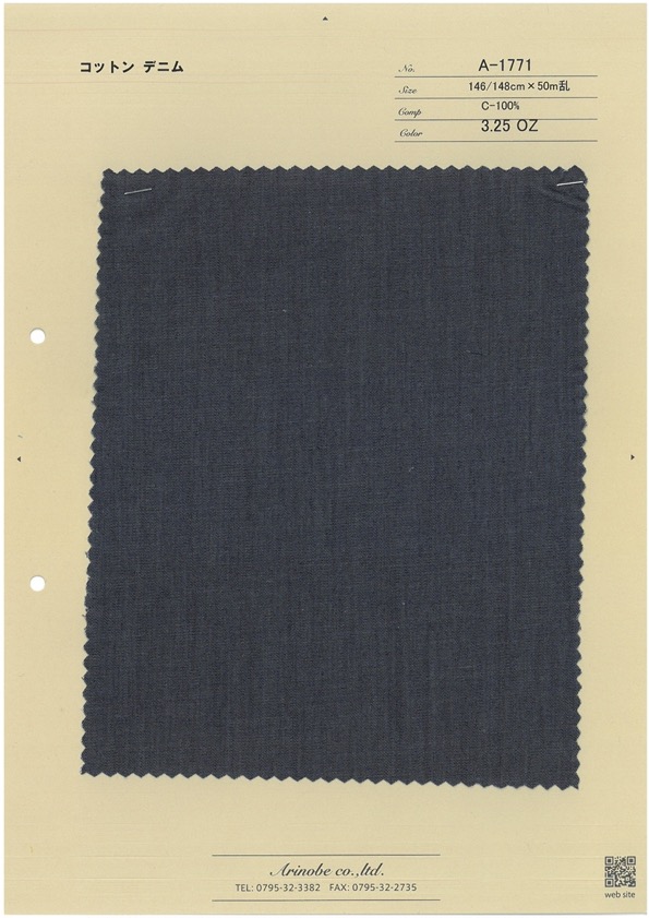 A-1771 Cotton Denim[Textile / Fabric] ARINOBE CO., LTD.