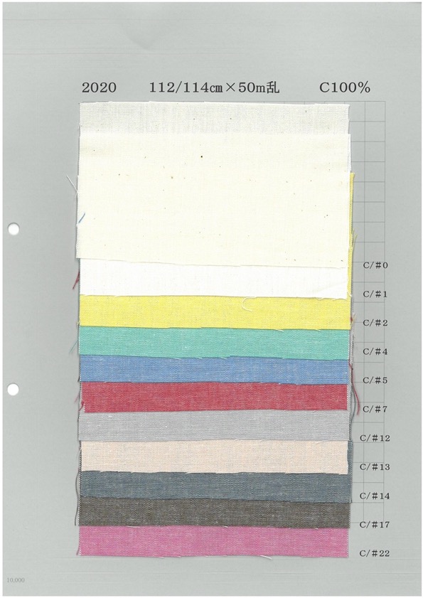 2020 Fade-resistant 20/1 Color Chambray[Textile / Fabric] Yoshiwa Textile
