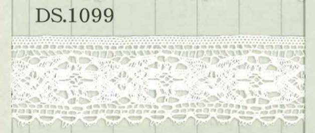 DS1099 Cotton Lace Width: 22mm Daisada