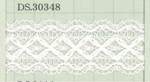 DS30348 Cotton Lace Width: 28mm Daisada
