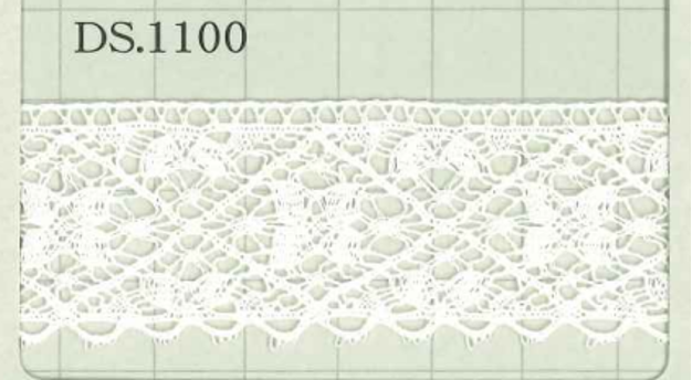 DS1100 Cotton Lace Width: 28mm Daisada