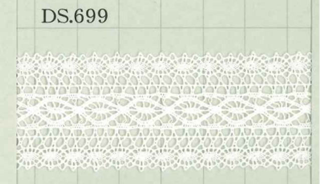 DS699 Cotton Lace Width: 29mm Daisada