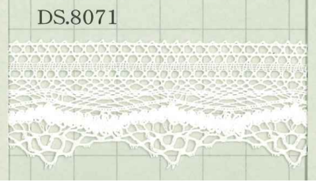 DS8071 Cotton Lace Width: 23mm Daisada