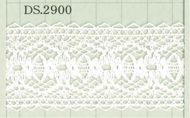 DS2900 Cotton Lace Width: 35mm Daisada