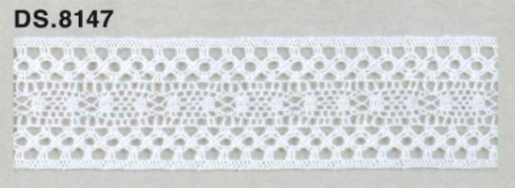 DS8147 Cotton Lace Width: 27mm Daisada