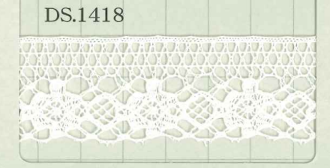 DS1418 Cotton Lace Width: 25mm Daisada