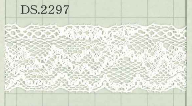 DS2297 Cotton Lace Width: 25mm DAISADA