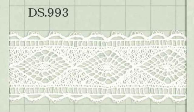 DS993 Cotton Lace Width: 29mm Daisada