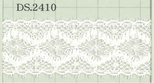 DS2410 Cotton Lace Width: 28mm Daisada