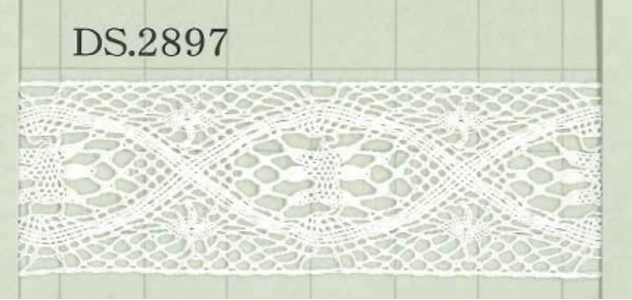 DS2897 Cotton Lace Width: 23mm Daisada