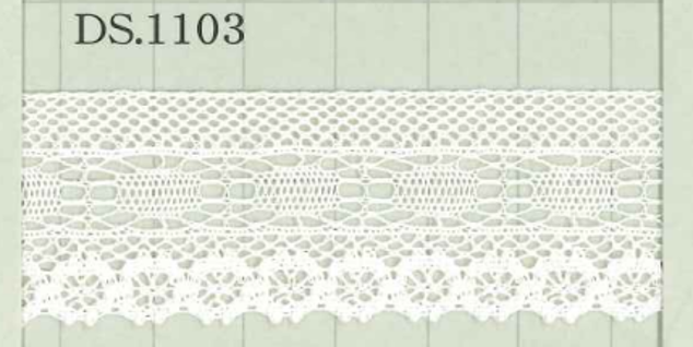 DS1103 Cotton Lace Width: 27mm Daisada