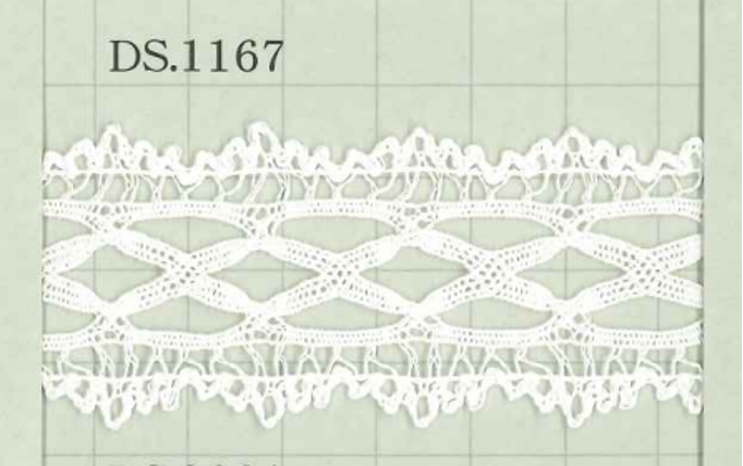 DS1167 Cotton Lace Width: 33mm Daisada