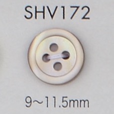 SHV172 4-hole, Bordered Shell Button DAIYA BUTTON