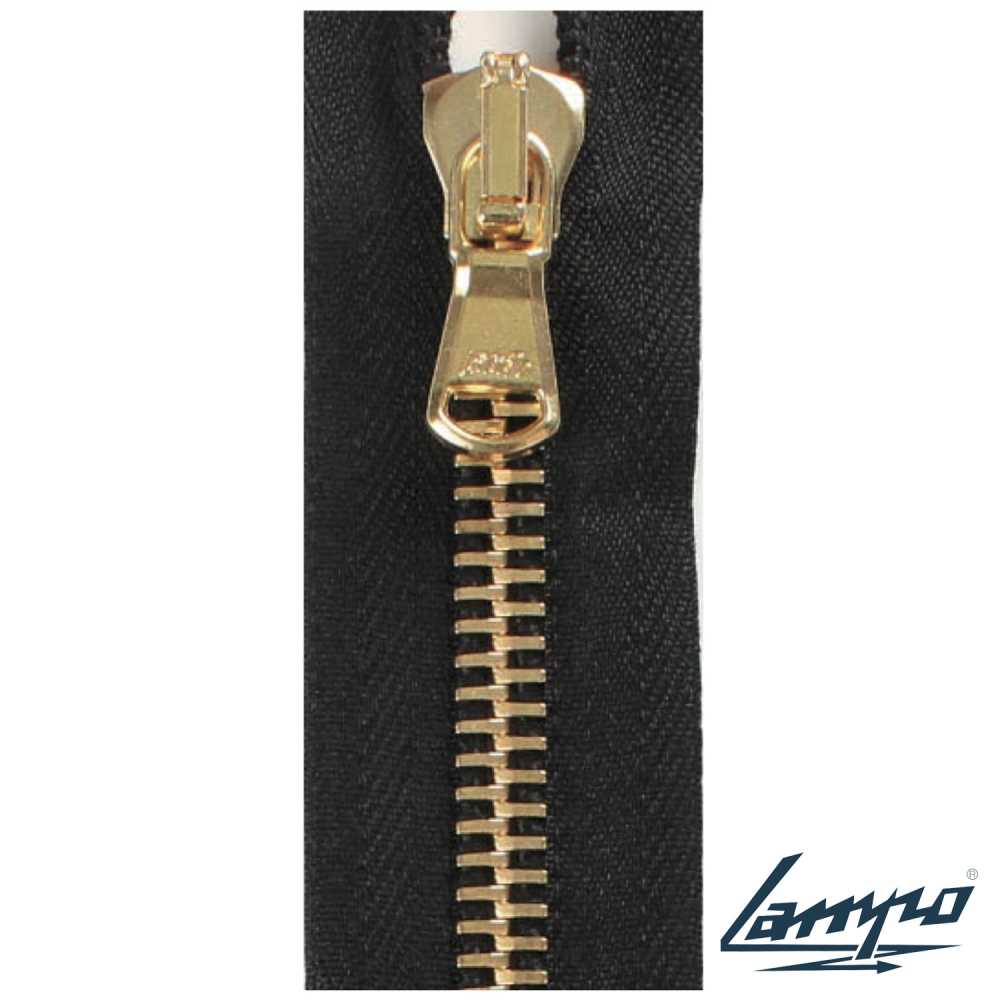 SL-8-SAE-CLOSED Super Lampo 8 Sizes, Real Gold Stop[Zipper] LAMPO(GIOVANNI LANFRANCHI SPA)