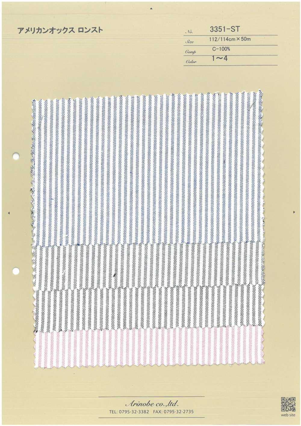 3351-ST American Oxford[Textile / Fabric] ARINOBE CO., LTD.