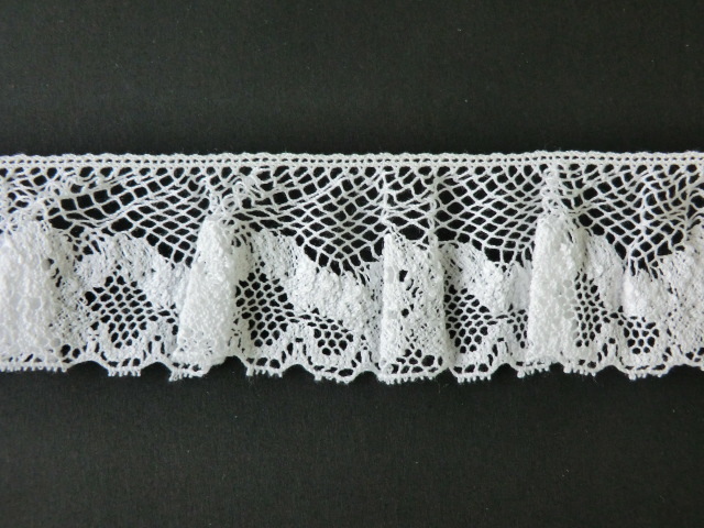 DS.2169-S Lace Lace Gathers Off White 35mm Daisada
