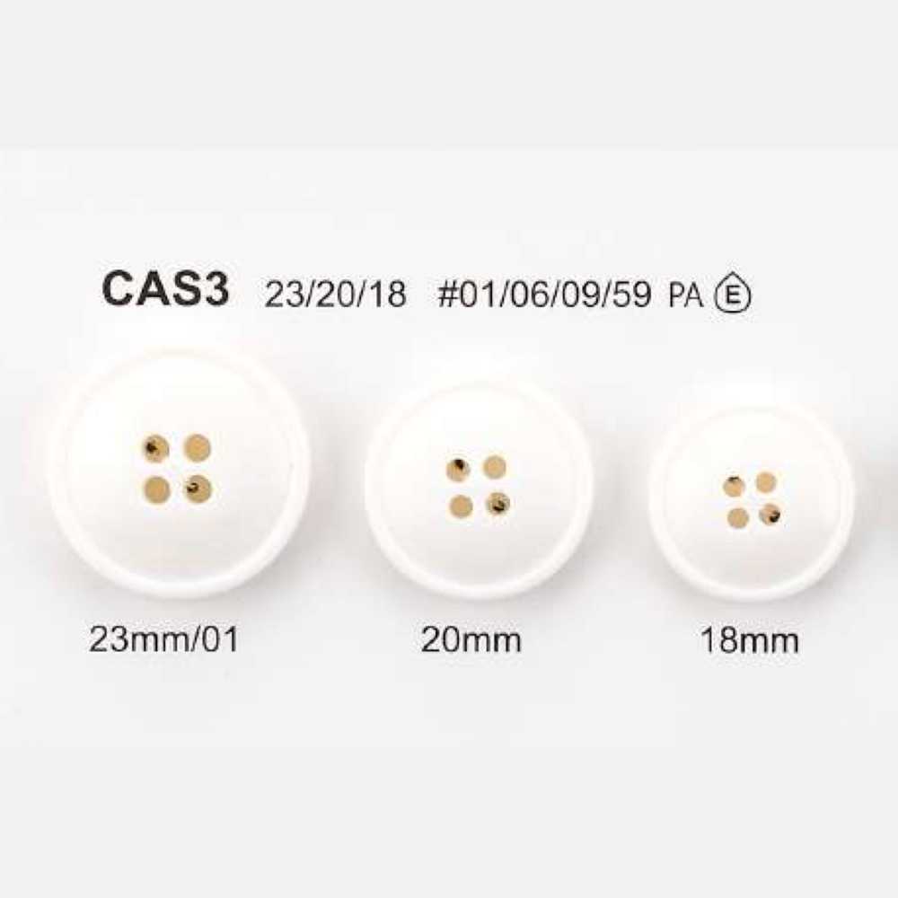 CAS3 Nylon Resin 4-hole Button IRIS