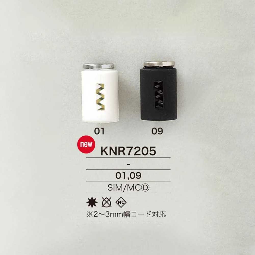 KNR7205 Silicone/die-cast Cord Hardware[Buckles And Ring] IRIS