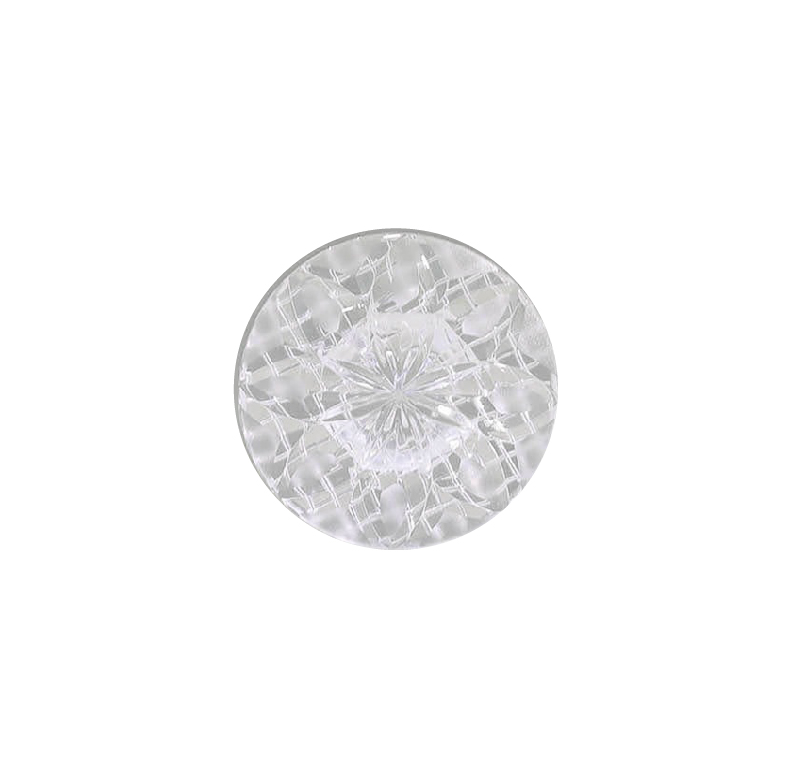 KR820 Acrylic Resin Tunnel Shank Button IRIS