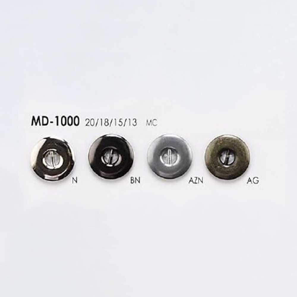 MD1000 Die-cast Two-hole Button IRIS