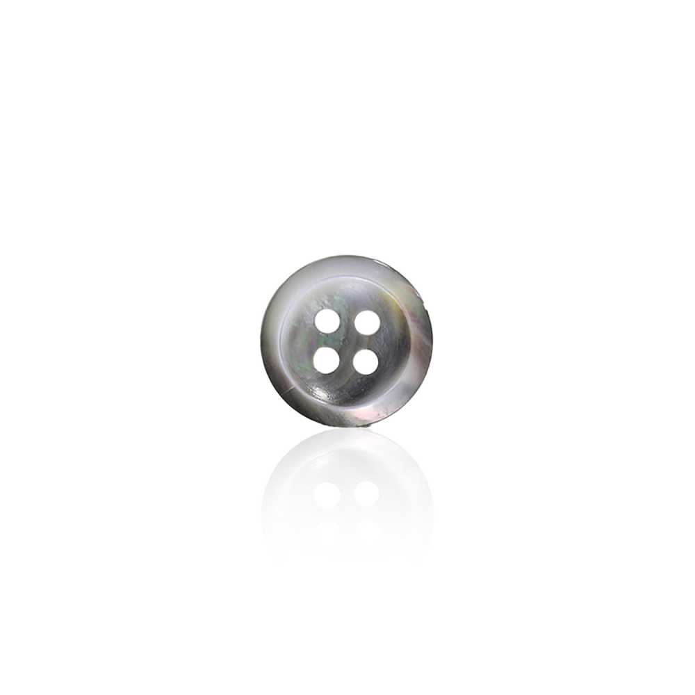 SB1023 Mother Of Pearl Shell Lipped Shell Button With 4 Holes On The Front IRIS