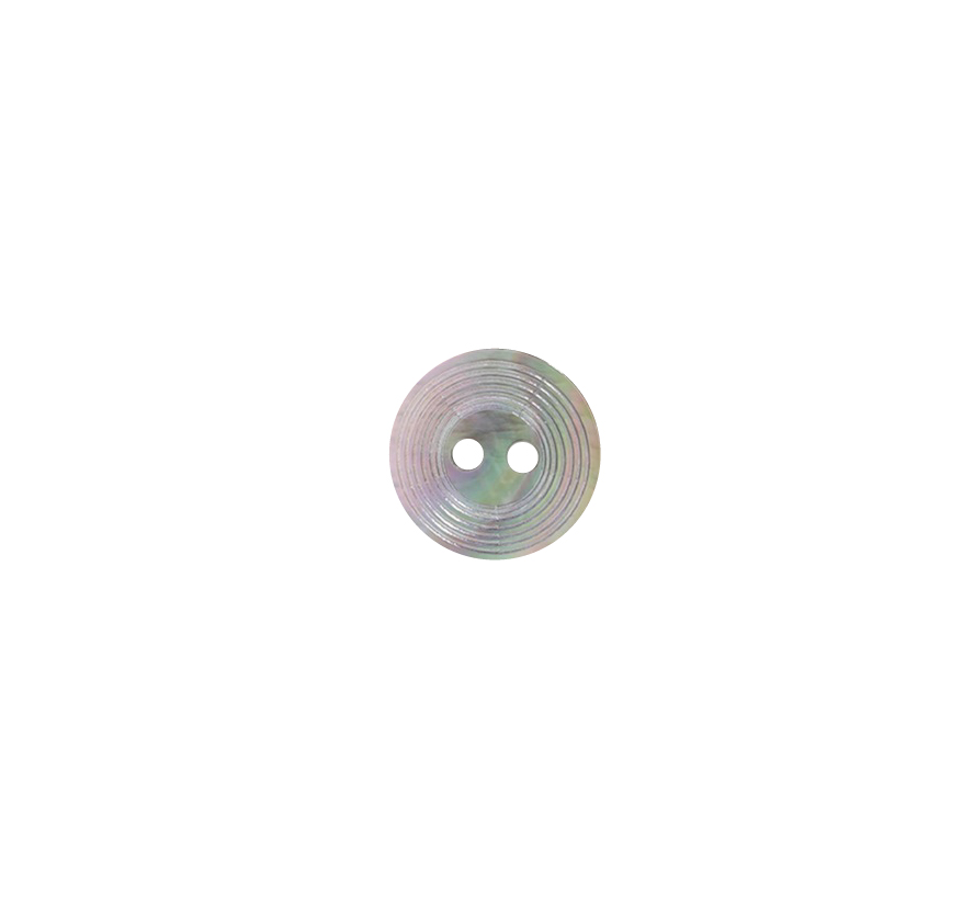 SB90 Mother Of Pearl Shell Lipped Shell Two-hole Button IRIS