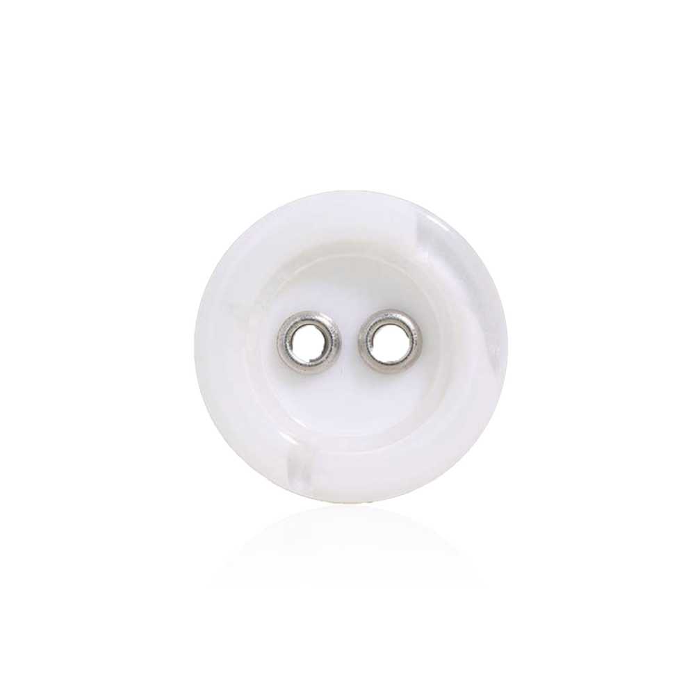 VC9782 Brass/polyester Resin Two-hole Button IRIS