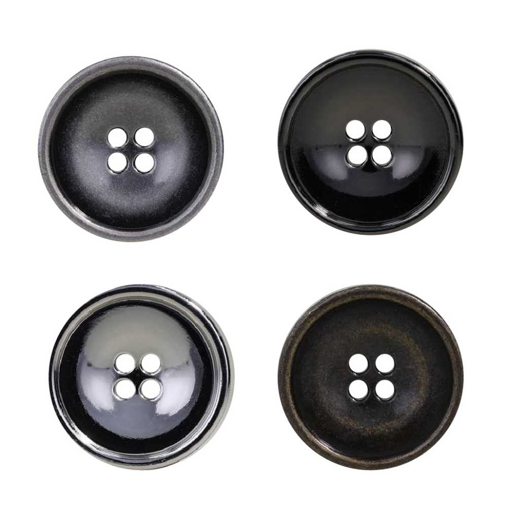 DM2199F Die-cast 4-hole Button IRIS