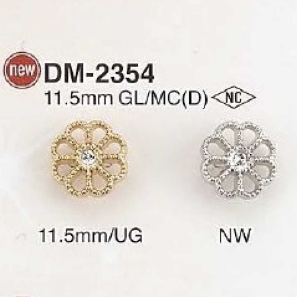 DM2354 Glass/die-cast Jumper Button IRIS