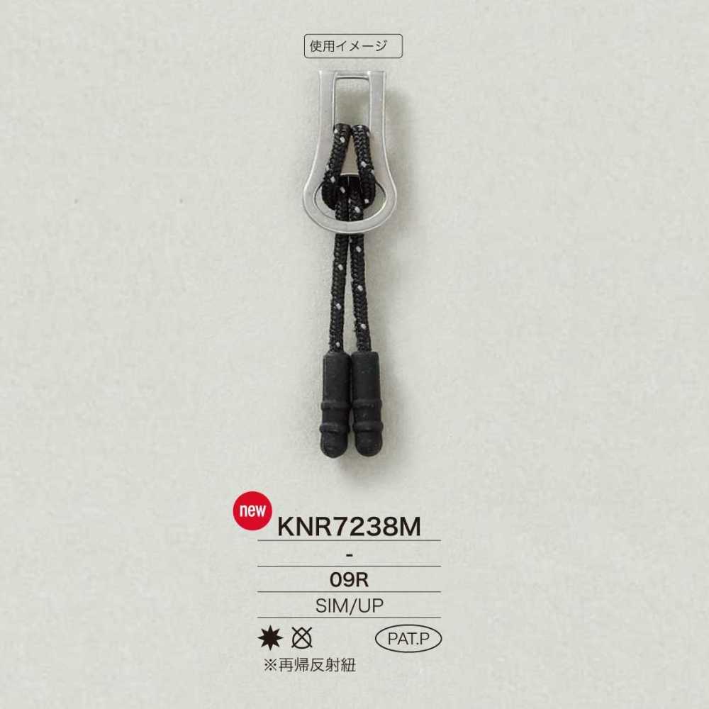 KNR7238M Mirable (Silicone)/polyester Resin Zipper Point IRIS