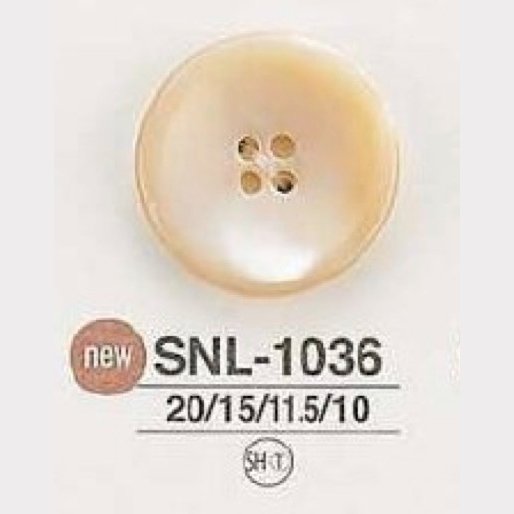 SNL1036 Shell Shell 4-hole Button IRIS