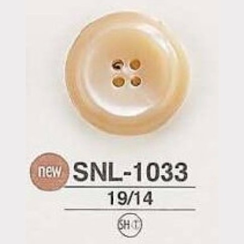 SNL1033 Shell Shell 4-hole Button IRIS