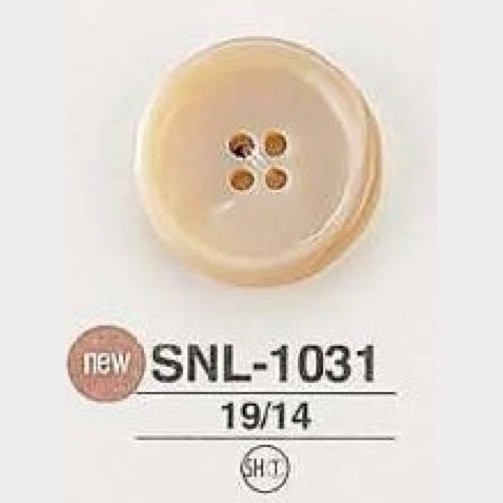 SNL1031 Shell Shell 4-hole Button IRIS