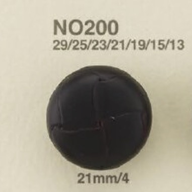 NO200 Other Leather Buttons IRIS