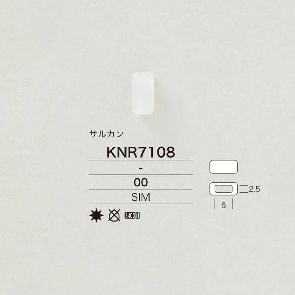 KNR7108 Mirable (Silicone) Cord Hardware[Buckles And Ring] IRIS