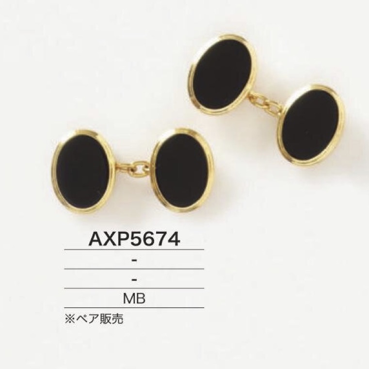 AXP5674 Brass Cufflinks[Other Miscellaneous Goods] IRIS