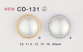 CD-131 Metal Buttons (Pearl Combination Buttons) DAIYA BUTTON