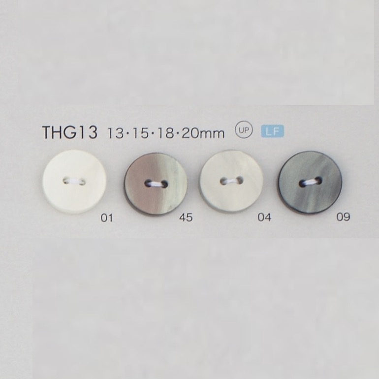 THG13 Polyester Resin 2-hole Button