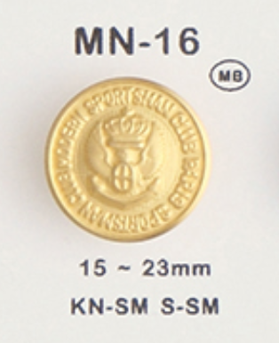 MN-16 Metal Button DAIYA BUTTON