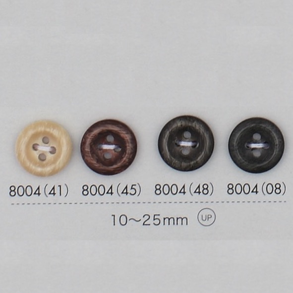 8004 Polyester Resin 4-hole Button