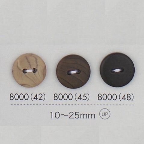 8000 Polyester Resin 4-hole Button