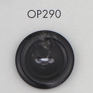 OP290 Polyester Resin 4-hole Button DAIYA BUTTON