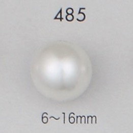 485 Pearl-like Urea Material With Half-ring Shank Button DAIYA BUTTON