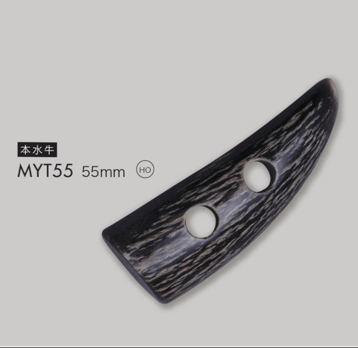 MYT55 Real Buffalo Horn Toggle Button DAIYA BUTTON(DAIYA BUTTON)